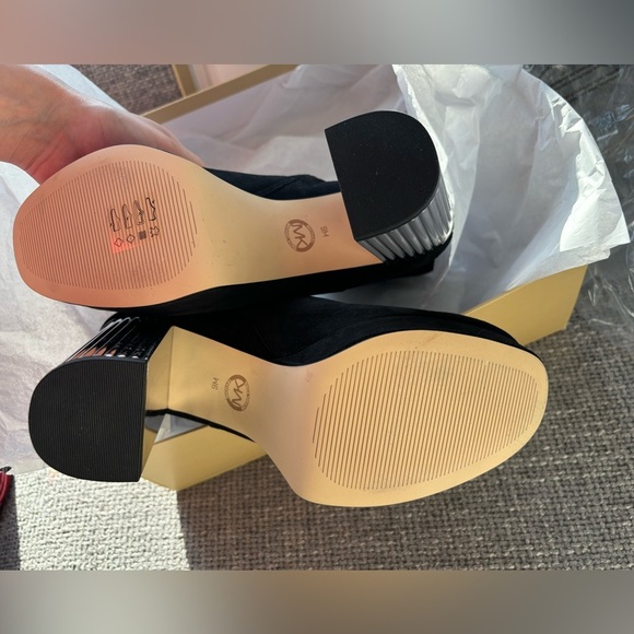 Michael Kors Porter Suede Platform Ankle Boots – 9 Brand New (not outlet) - Picture 7 of 16